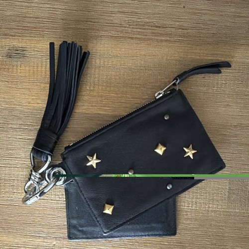Allsaints black studded - black,