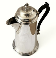 Antique Coffee / Water Pot 925 Sterling Silver 1915 Birmingham Hallmark NB132