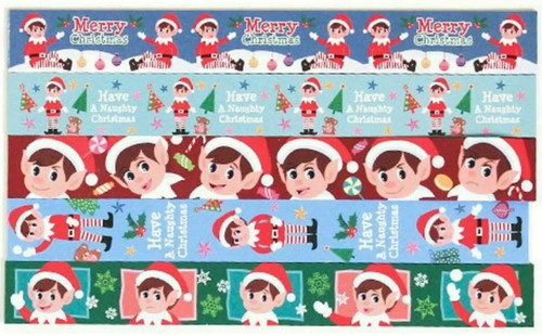 Naughty elf paper chains - elf,