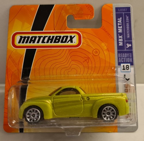 Matchbox green chevy ssr mint - chevy,