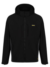 Bench Workwear Black Thorpe Softshell Jacket