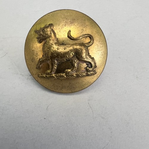 Antique livery button leopard - antique,