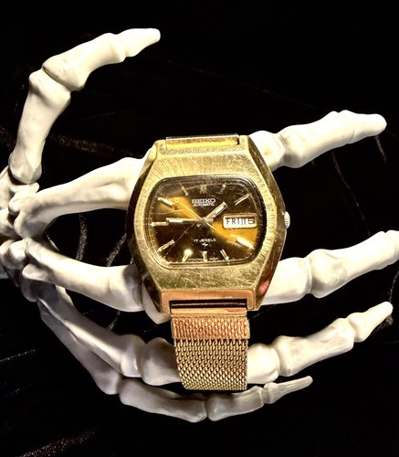 1974 seiko vintage - seiko, gold