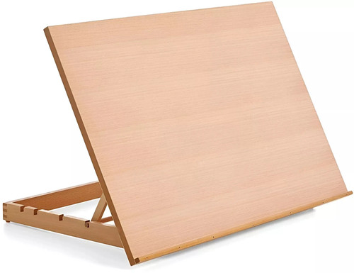 Wooden artist workstation - wooden,