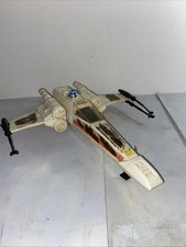Vintage Star Wars Battle Damaged X-Wing Fighter Kenner 1982