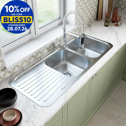 Stainless steel double - stainless, bowl