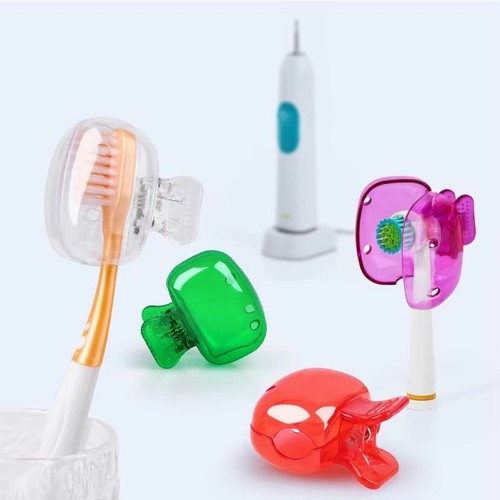 4pcs toothbrush head covers - head,