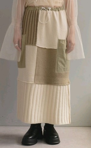 Zara new beige maxi skirt - new,