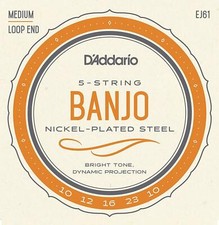 D'Addario EJ61 5 String Banjo