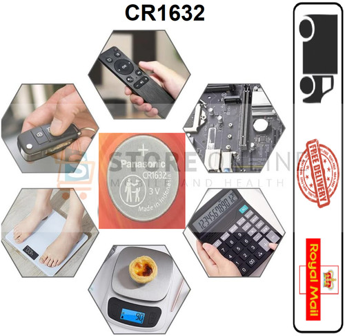 Cr1632 lithium panasonic - cr1632,