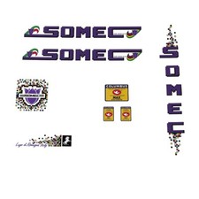 Somec Bicycle Decals, Stickers