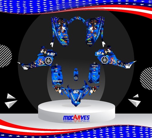 Yamaha yfz graphics kit for - 50,