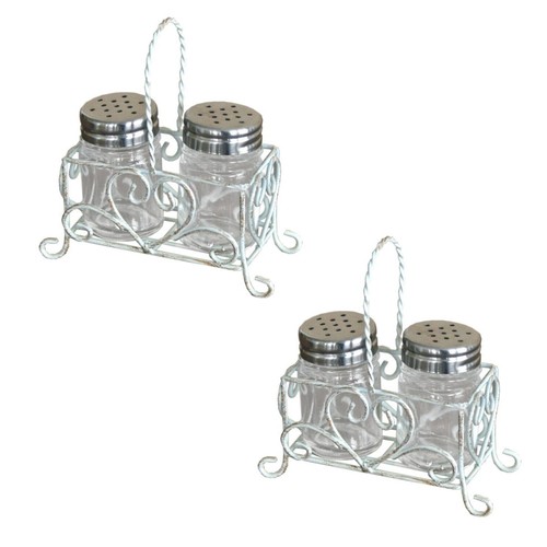 Set salt pepper pots - of,