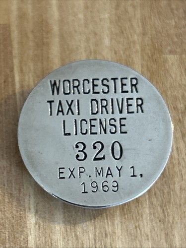 Vintage 1969 worcester taxi - worcester,