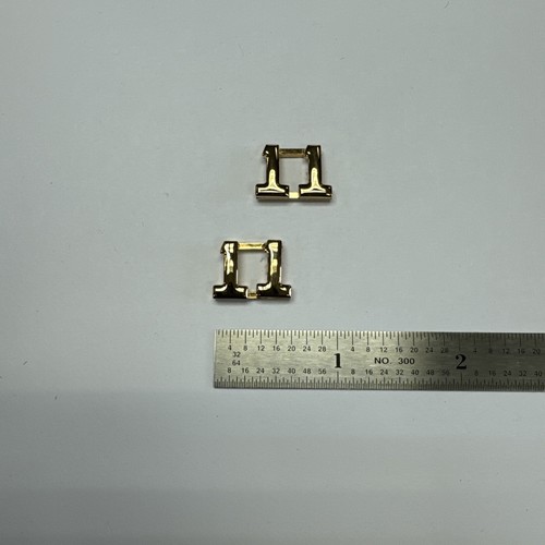 Gold police collar - gold,