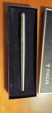 Parker Systemark Rollerball Pen Stainless Steel  & Gold  NIB Rolls-Royce Logo