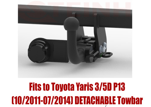 Detachable tow bar - tow,