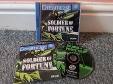 Soldier of Fortune (Sega Dreamcast, 2001) PAL UK with Instructions