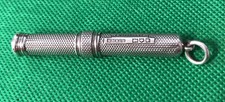 Sampson Mordan Sterling Silver Propelling Pencil Antique 1913 London