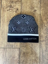 Louis Vuitton Monogram Eclipse Hat Cap Black Designer Unisex