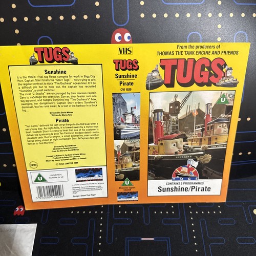 Tugs sunshine pirate video - tugs, vhs
