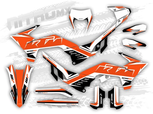 Graphics kit fits ktm - graphics, 125