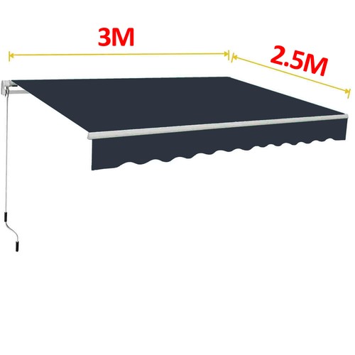 4m retractable manual - 2/2.5/3/4m,