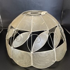 Vintage Capiz Shell Lampshade
