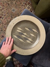Large Studio Pottery Charger