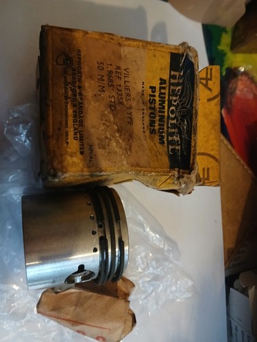 Villiers mk10 piston kit 98cc - piston,