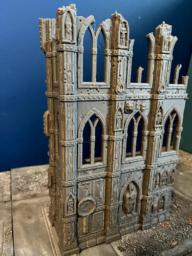 Gothic delta ruined building - delta,