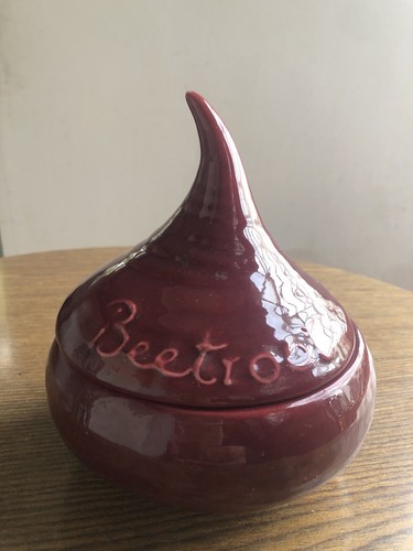 Vintage beetroot storage jar - vintage,
