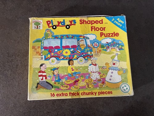 1991 playdays floor puzzle - floor, puzzle.