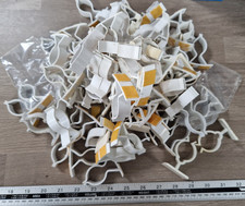  87 Plastic Pipe Clips U-Shaped D style Pipe Clamps Clips  Size 25mm