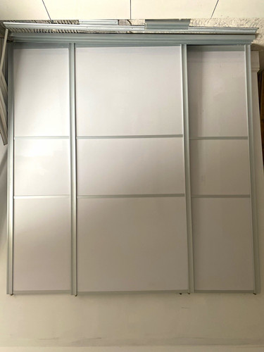 White high gloss sliding - white,