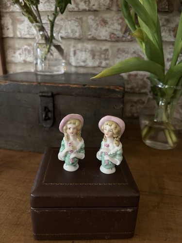Vintage porcelain pincushion - vintage,