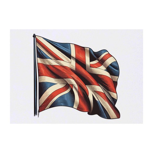 Union jack flag temporary - jack,
