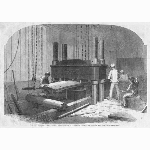 Bending armour plate - bending, by