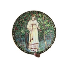 Royal Worcester Past Times  Summer William Morris Orchard Collection Plate 1996