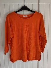 Bright Orange Women's Top, 3/4