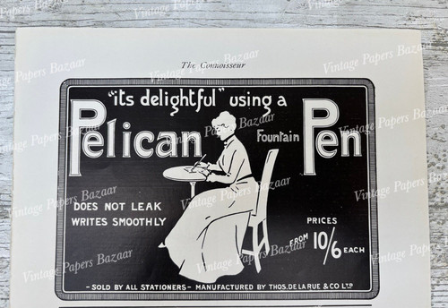 Pelican fountain pen - pen, thomas