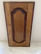 KITCHEN DOOR -  DARK OAK -  300 x 560mm DOUBLE CURVE PANEL  STOCK DX279