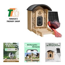 Bird Feeder with Camera, Smart