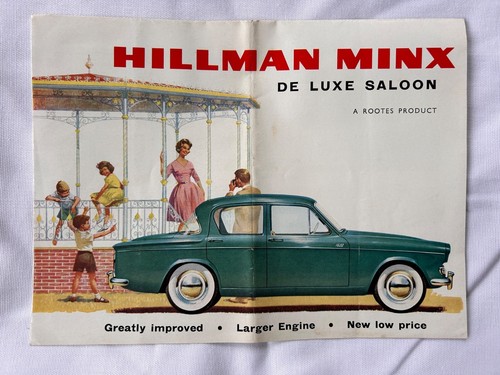 Hillman minx luxe saloon - hillman,