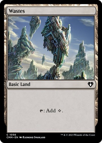 Wastes mtg commander masters - mtg,