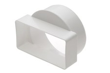 Round To Square 4" 100mm