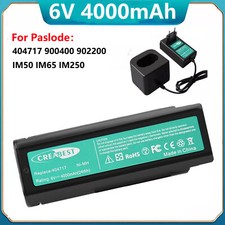 For Paslode 404717 900400 404400 IM250 IM350 6V 4000mAh Ni-MH Battery/Charger 