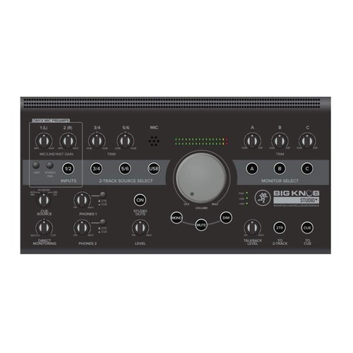 Mackie big knob studio 4x3 - studio+,