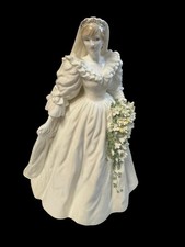 Coalport Vintage Princess Diana Wedding Dress Figurine CW438