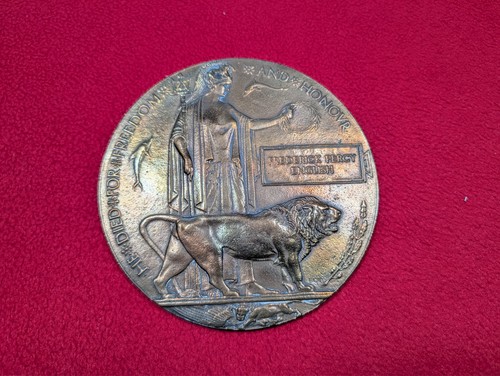 Wwi memorial plaque death - wwi,